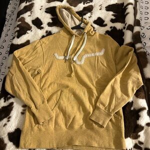 Men's Yellow Hoodie Sweater